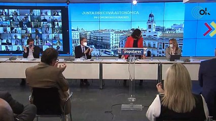 Isabel Díaz Ayuso interviene en la Junta Directiva Regional y el Comité Ejecutivo Autonómico