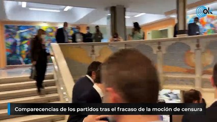 Directo: Segundo día de debate y votación de la moción de censura al PP en Murcia