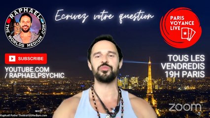 “PARIS VOYANCE LIVE” avec Raphaël Pathé - THE WORLDS MEDIUM