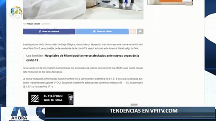 Ahora en Vivo - Las tendencias en nuestra web