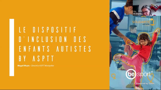 ASPTT - Webinaire - Le sport au service de l'autisme, mythe ou réalité ?