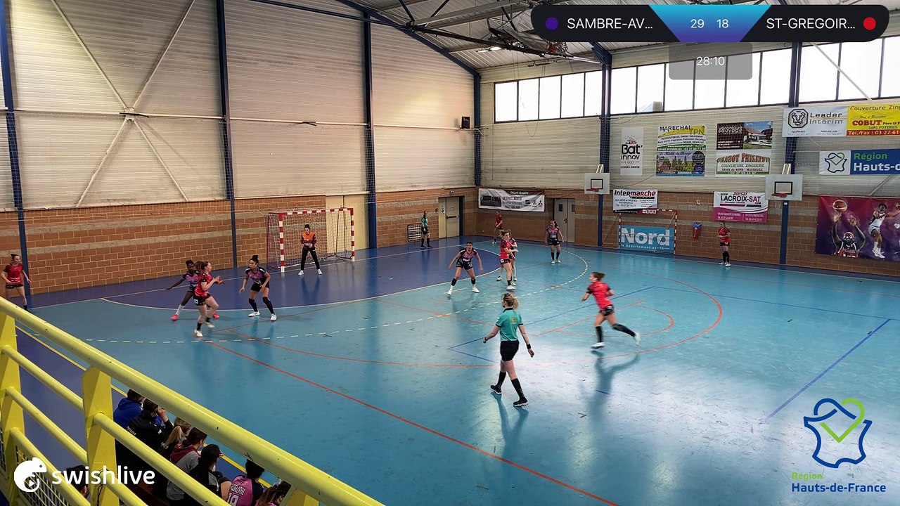 D2F - Sambre-Avesnois Handball vs Saint-Grégoire Rennes