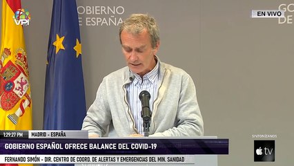 En Vivo desde Madrid - Gobierno español ofrece balance del Covid-19