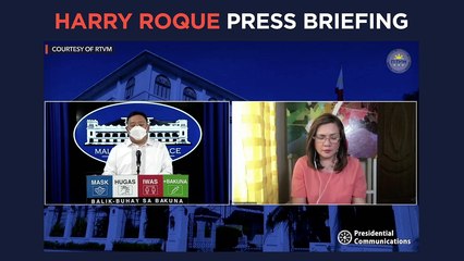 Harry Roque press briefing for Tuesday, March 30