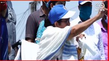 @MamataOfficial On Wheelchair Leads Padyatra In Bengal #MamataBanerjee #WestBengal #RoadShow