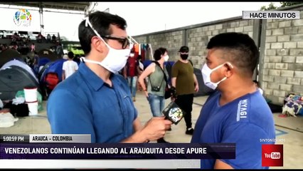 Desde Colombia - Venezolanos continúan llegando al Arauquita desde Apure