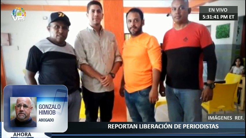 Liberados periodistas de NTN24 y activistas de funda redes - Ahora