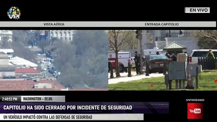 En Vivo Desde Washington - Capitolio ha sido cerrado por incidente de seguridad