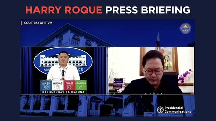 Harry Roque press briefing for Monday, April 5