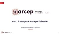 Conférence Territoires connectés, 8 avril 2021