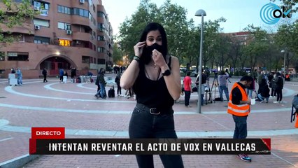La Antorcha: La extrema izquierda boicotea el acto de Vox en vallecas