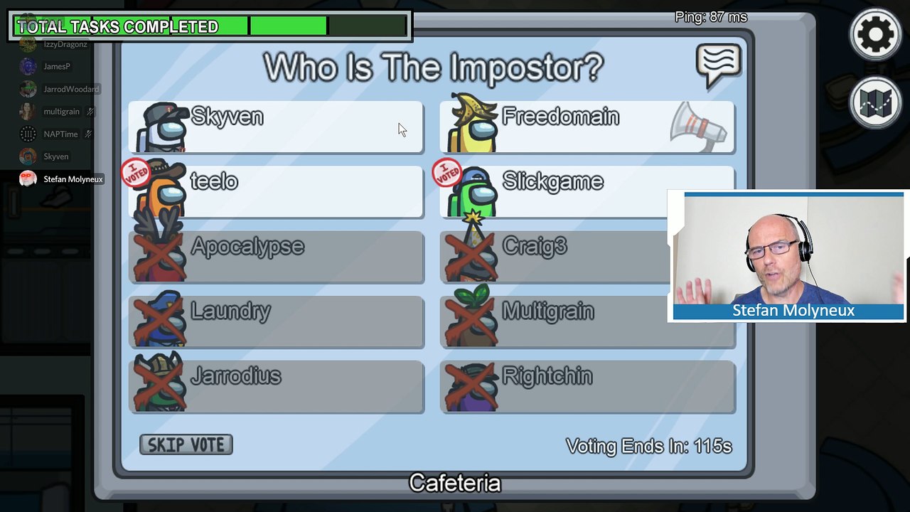Freedomain 'AMONG US' GAME - JOIN IN!