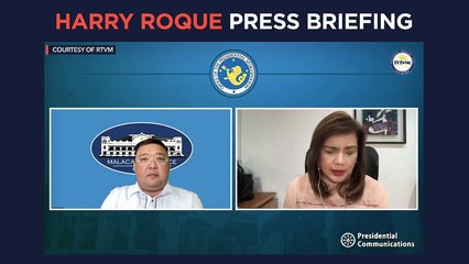 Harry Roque press briefing for Monday, April 12