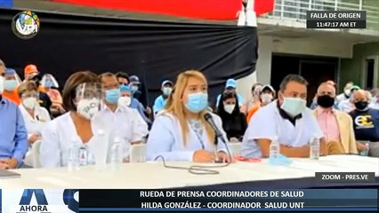 Pronunciamiento de Juan Guaidó y enfermeras sobre la crisis de Salud en Venezuela - Ahora