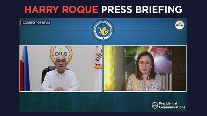 Harry Roque press briefing for Thursday, April 15