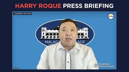Harry Roque press briefing for Monday, April 19