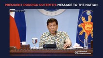 President Duterte's recorded message to the nation | Monday, April 19