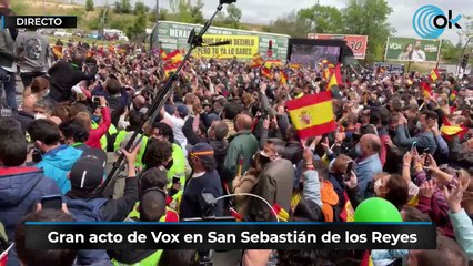 DIRECTO: OKDIARIO en el acto de VOX en San Sebastián de los Reyes