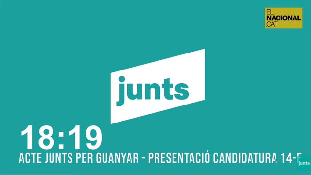 EN DIRECTE | Roda de premsa d'Elsa Artadi de Junts per Catalunya