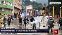 En Vivo - Continúan protestas en varias ciudades de Colombia