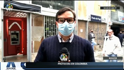 Así amanece Bogotá luego de las protestas de ayer - Ahora