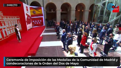 DIRECTO: Isabel Díaz Ayuso preside los actos institucionales para conmemorar el 2 de mayo