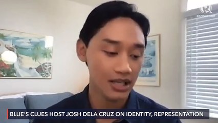 Rappler Talk: 'Blue's Clues' host Josh dela Cruz on identity, representation