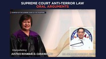 Supreme Court anti-terror law oral arguments |  Wednesday, May 12