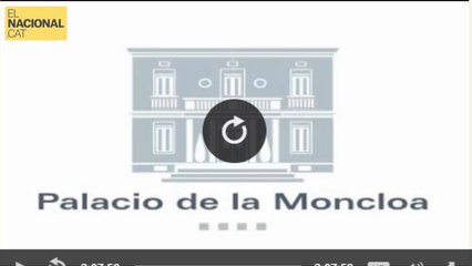 EN DIRECTE | Roda de premsa posterior al Consell de Ministres