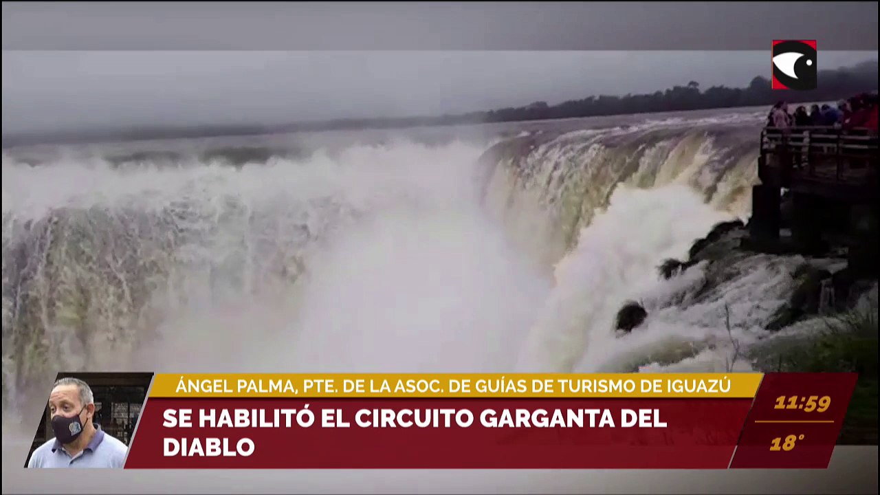 Se habilitó el circuito Garganta del Diablo en el Parque Nacional Iguazú