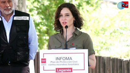 DIRECTO: Díaz Ayuso presenta el Plan de Prevención y Extinción de Incendios Forestales, INFOMA 2022