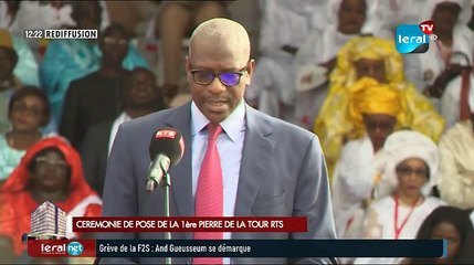 REPLAY : CEREMONIE DE POSE DE LA PREMIERE PIERRE DE LA TOUR RTS