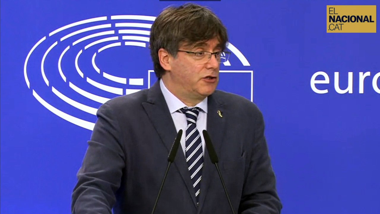EN DIRECTE | Compareixença de Puigdemont, Comín i Ponsatí l'endemà de recuperar la immunitat