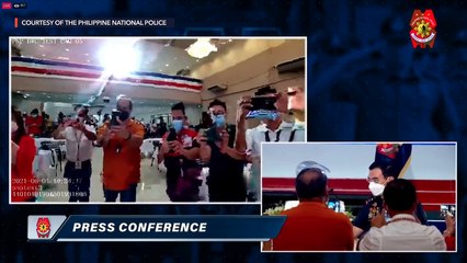 PNP launch body cams, chief Eleazar holds press conference