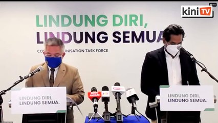 LIVE: National Covid-19 Immunisation Programme weekly briefing with Khairy & Dr Adham Baba