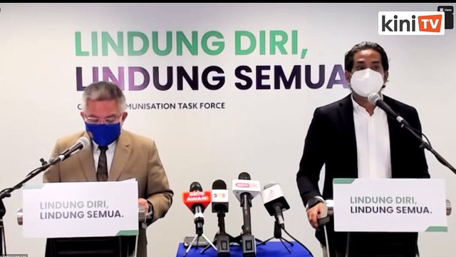 LIVE: National Covid-19 Immunisation Programme weekly briefing with Khairy & Dr Adham Baba