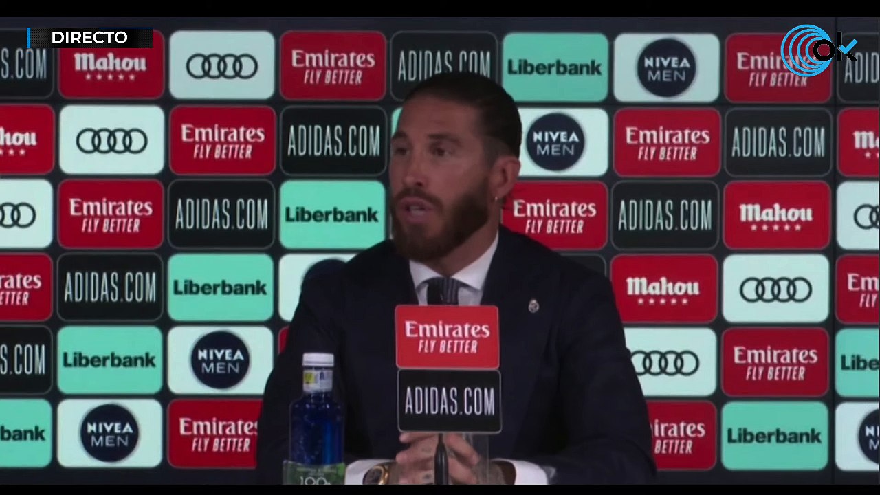 Ramos se despide del Real Madrid