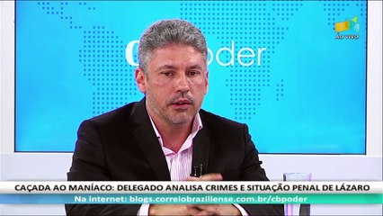 CB.PODER: Rafael Seixas, delegado-chefe da 24ª DP, de Ceilândia, responsável pela inquérito sobre a morte da família Vidal - 18/06