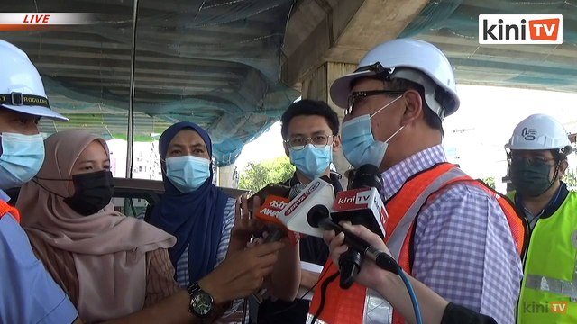 LIVE: Selangor infrastructure exco, Izham Hashim visits Dash Highway accident site