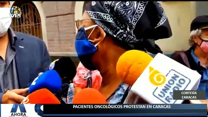 En Vivo | Pacientes oncológicos protestan en Caracas - #18Jun - Ahora