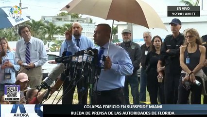 En Vivo - Colapsa edificio en Surfside Miami - #24Jun - Ahora