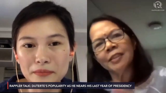Rappler Talk: Duterte’s popularity as he nears last year of presidency