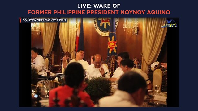 Wake of former Philippine president Noynoy Aquino