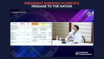 President Duterte's recorded message to the nation | Monday, June 28