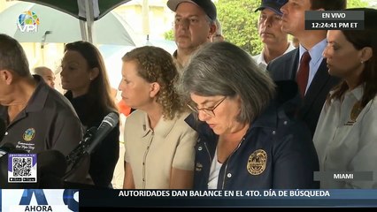 En Vivo | Autoridades en #Surfside dan balance en el 4to. día de búsqueda - #28Jun - Ahora