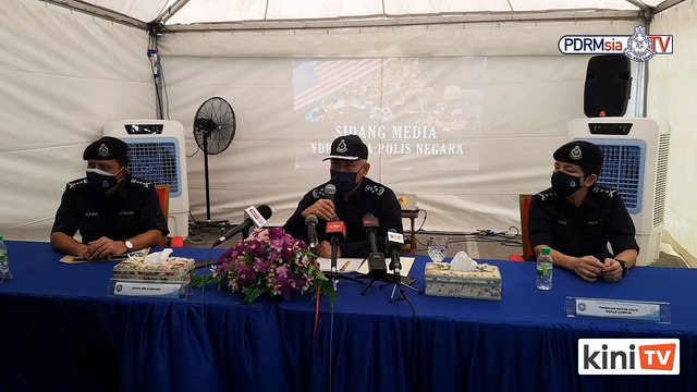 [Earlier today] IGP Acryl Sani gives press conference on EMCO implementation