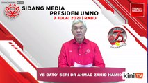 LIVE: Umno president Zahid Hamidi holds press conference after Supreme Council meeting
