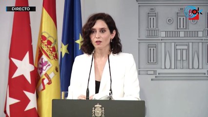 Directo: Ayuso comparece tras su reunión con Pedro Sánchez
