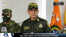 Fuerza Armada colombiana da rueda de prensa sobre los implicados en el asesinato del pdte. de Haití  - #09Jul