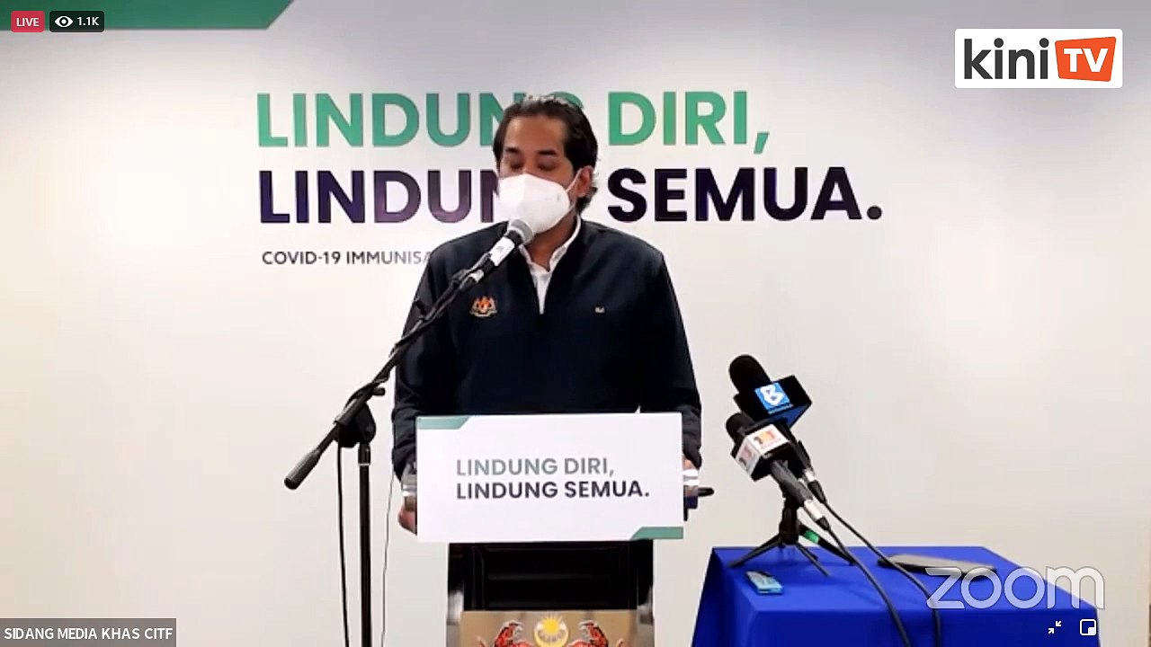 LIVE: Khairy Jamaluddin holds press conference on vaccination centre closure at IDCC in Shah Alam